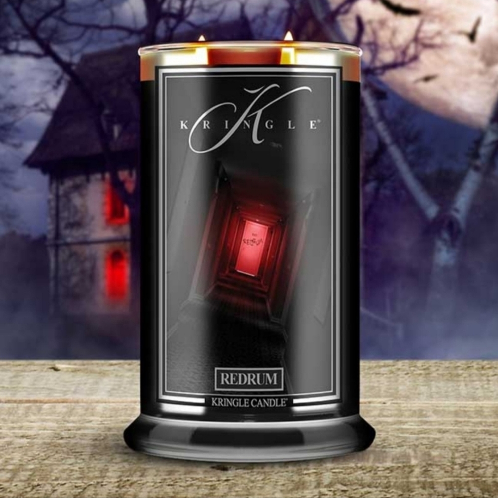 Kringle Halloween Redrum Soy Candle 22oz 2-wick Tumbler Jar